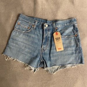Levi’s 501 Light Wash Shorts